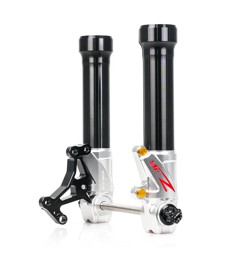 Adjustable front fork assembly